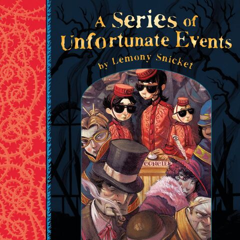 a series of unfortunate events book list